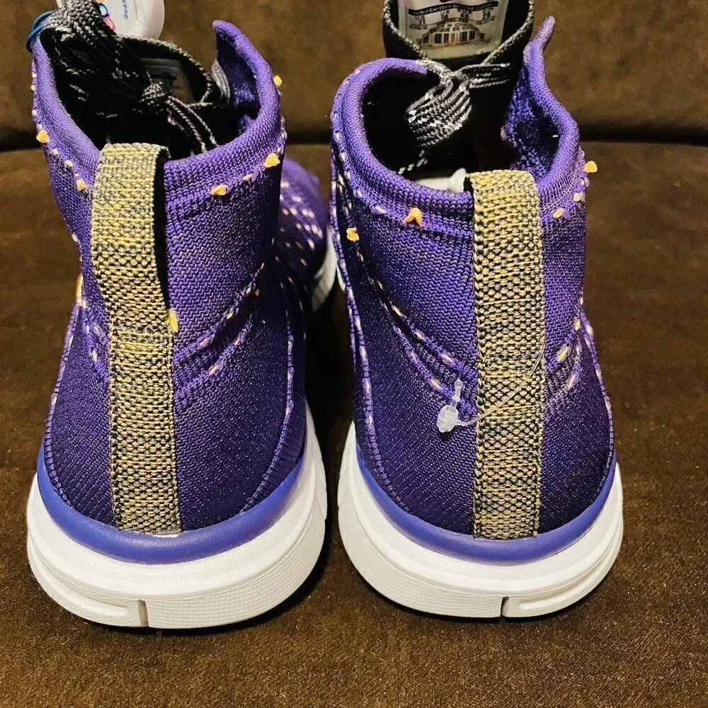 Mint Nike Flyknit Chukka boot sneaker purple mens 11 US 45 EUR rare colorway